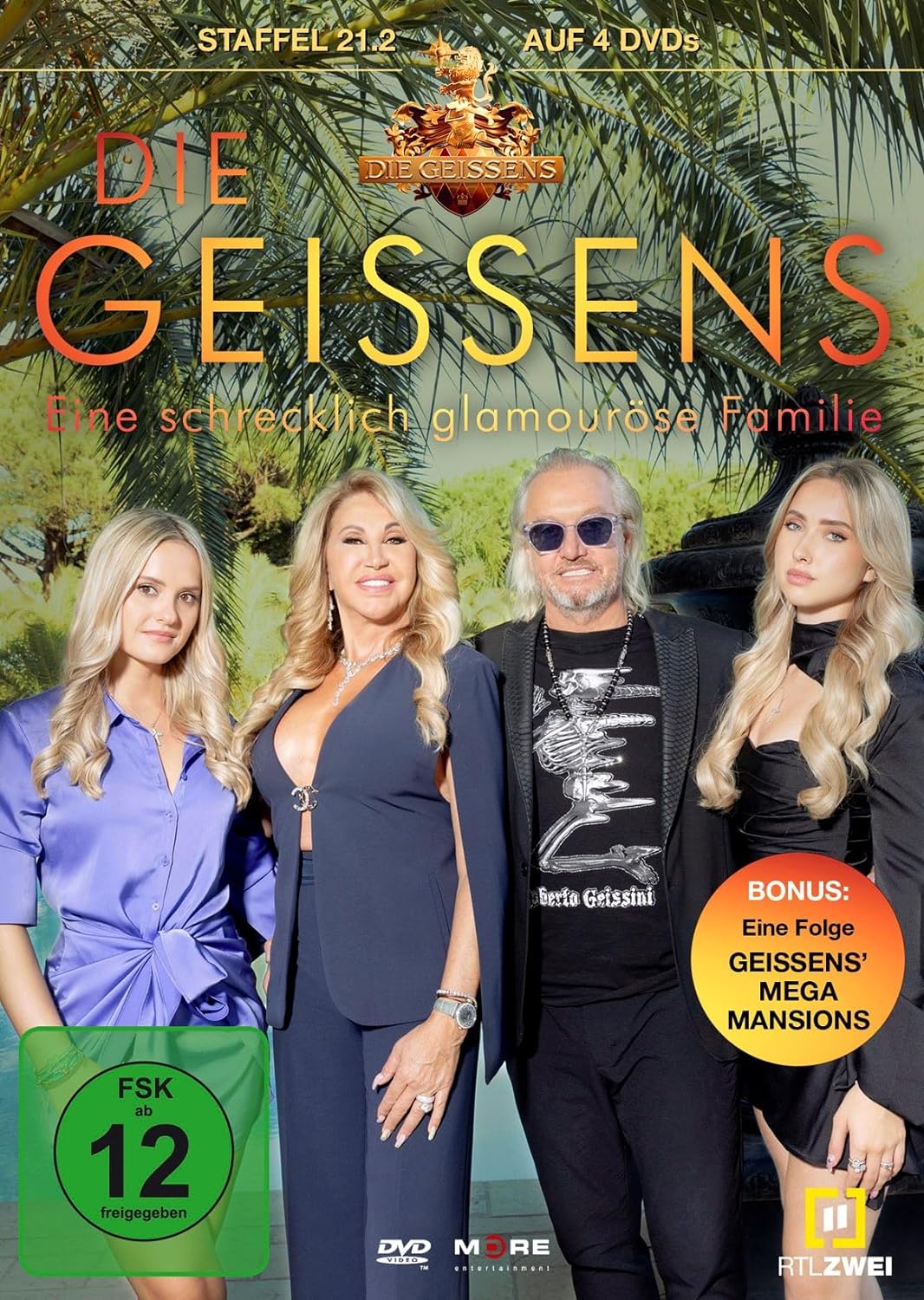 Die Geissens - Staffel 21.2  [4 DVDs]  (DVD)