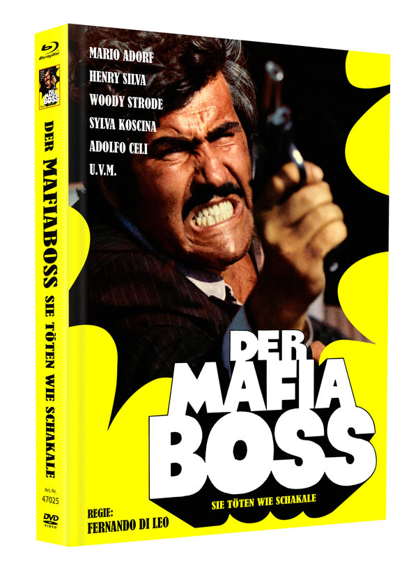 Der Mafiaboss - Sie töten wie Schakale - Uncut Mediabook Edition (DVD+blu-ray) (F)