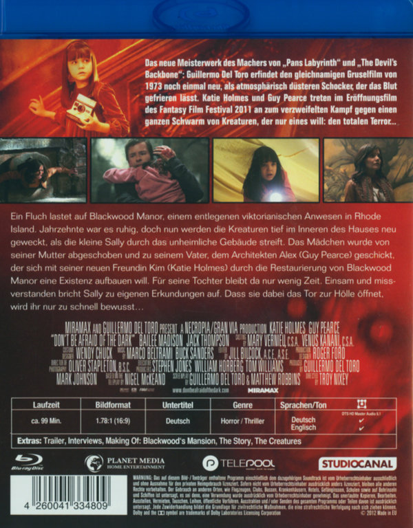 Don't Be Afraid of the Dark - Limited Steelbook Edition (blu-ray)