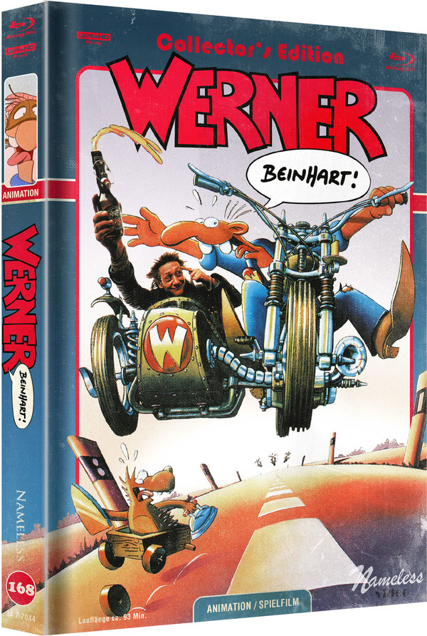 Werner - Beinhart  - Uncut Mediabook Edition  (4K Ultra HD+bluray) (C)