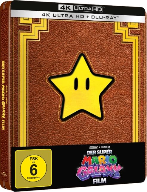 Der Super Mario Galaxy Film - Limited Steelbook  (4K Ultra HD) (+ Blu-ray)