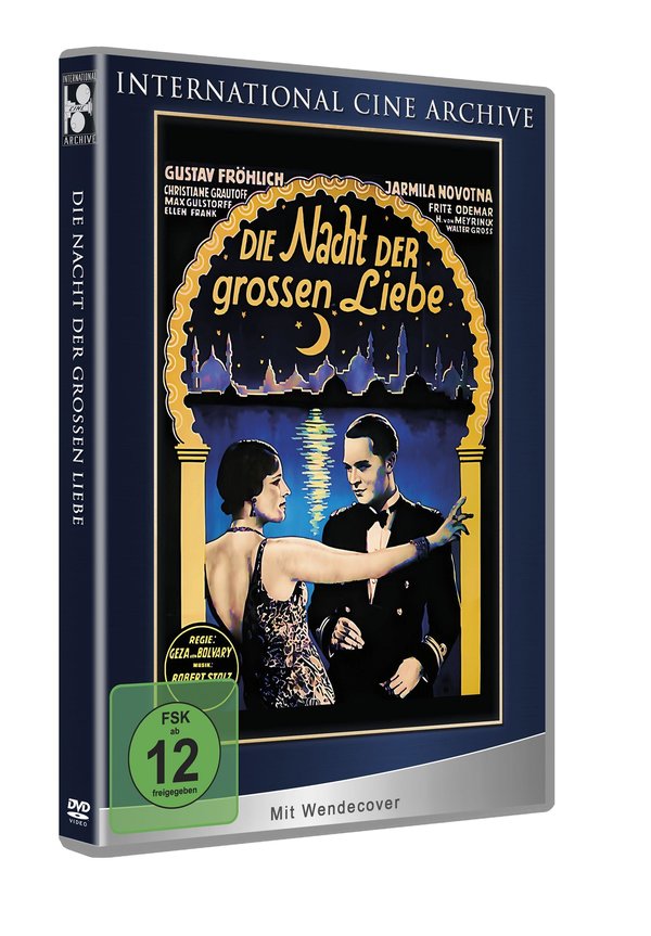 Die Nacht der grossen Liebe (1933) - Deutsche DVD-Premiere -  Ein Film von Géza von Bolváry mit Jarmila Novotna und Gustav Fröhlich - Limited Edition  (DVD)