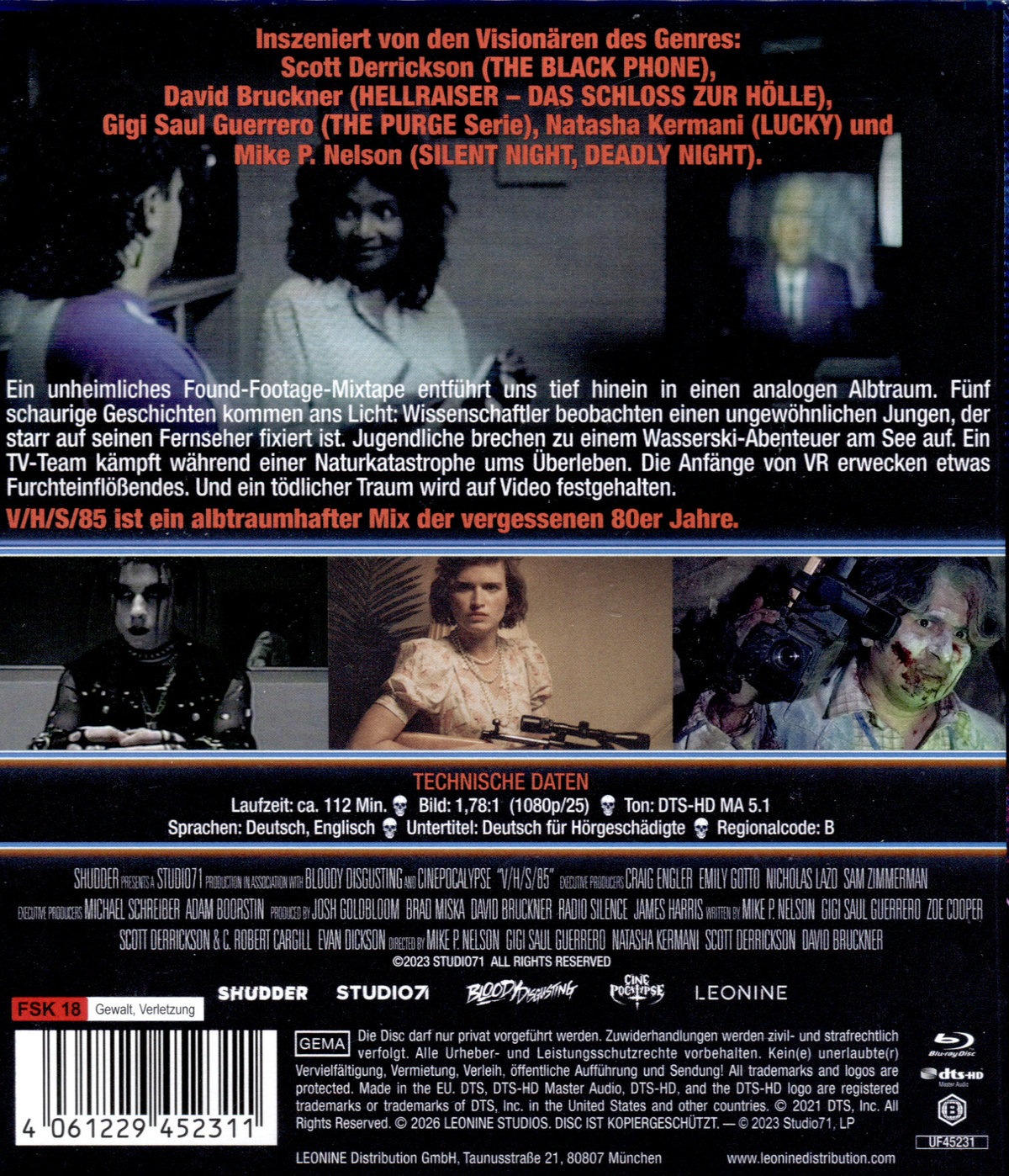 V/H/S/85  (Blu-ray Disc)