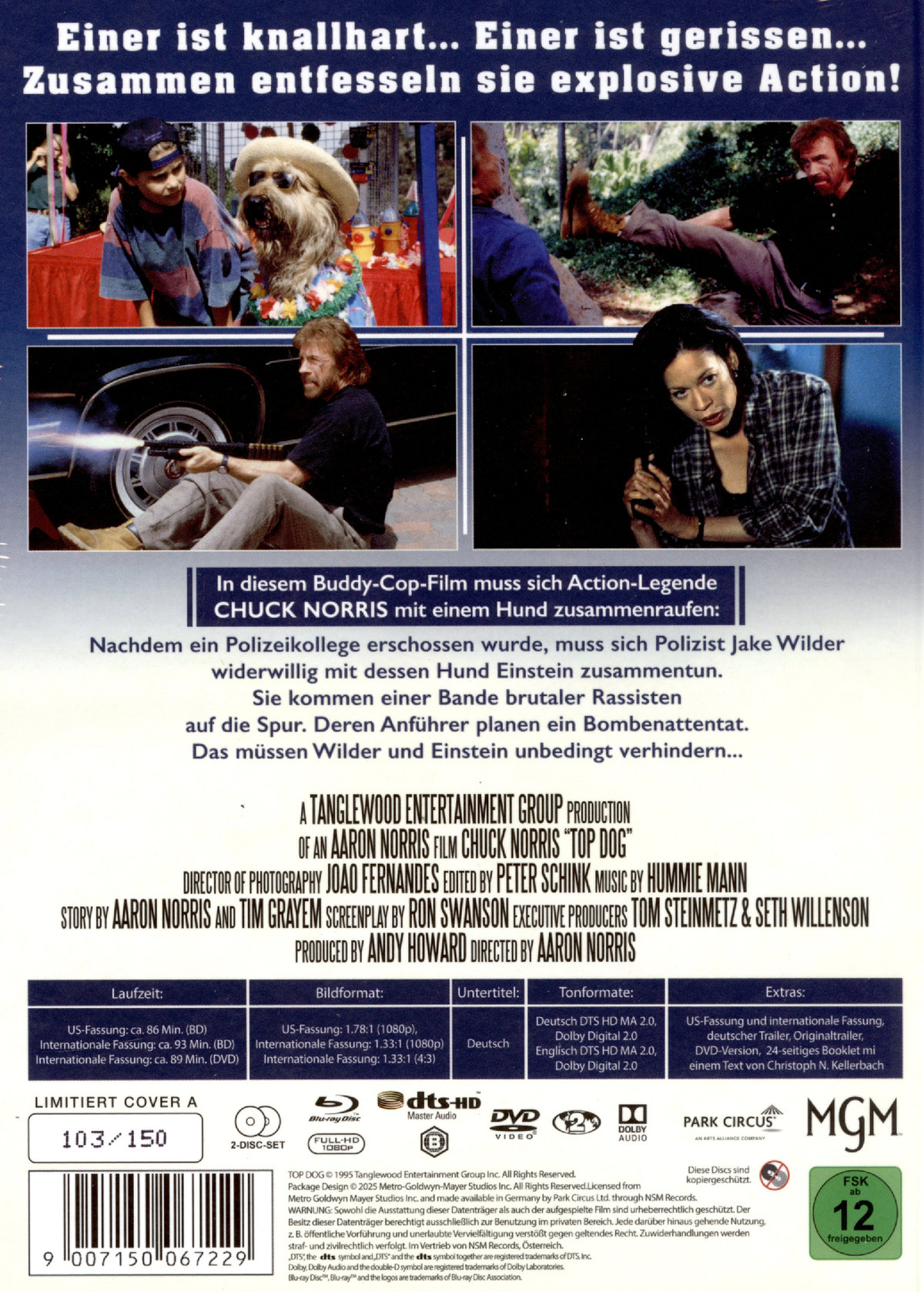 Top Dog - Uncut Mediabook Edition  (DVD+blu-ray) (A)