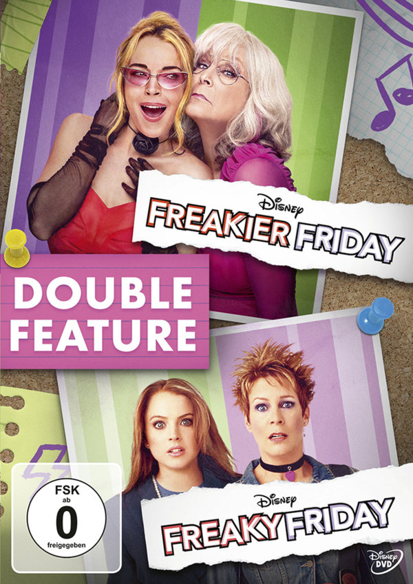 Freaky Friday + Freakier Friday -  2-Movie-Collection  [2 DVDs]  (DVD)