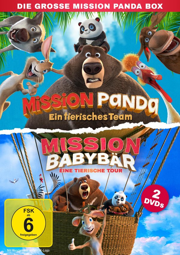 Die große Mission Panda Box  [2 DVDs]  (DVD)