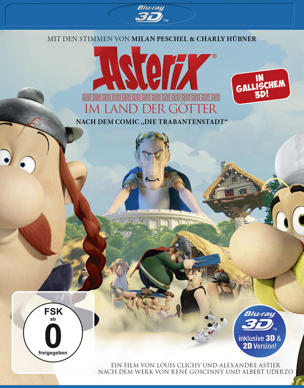 Asterix im Land der Götter 3D (3D blu-ray)