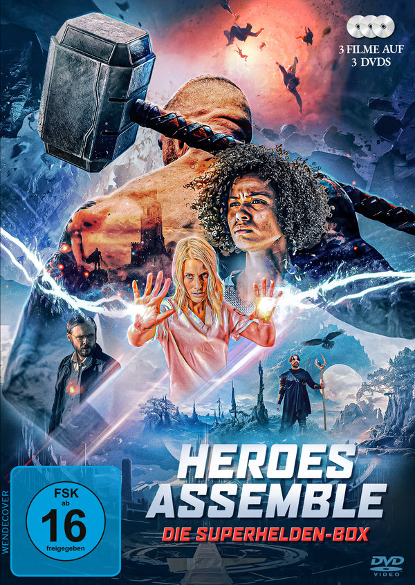 Heroes Assemble - Die Superhelden-Box  [3 DVDs]  (DVD)