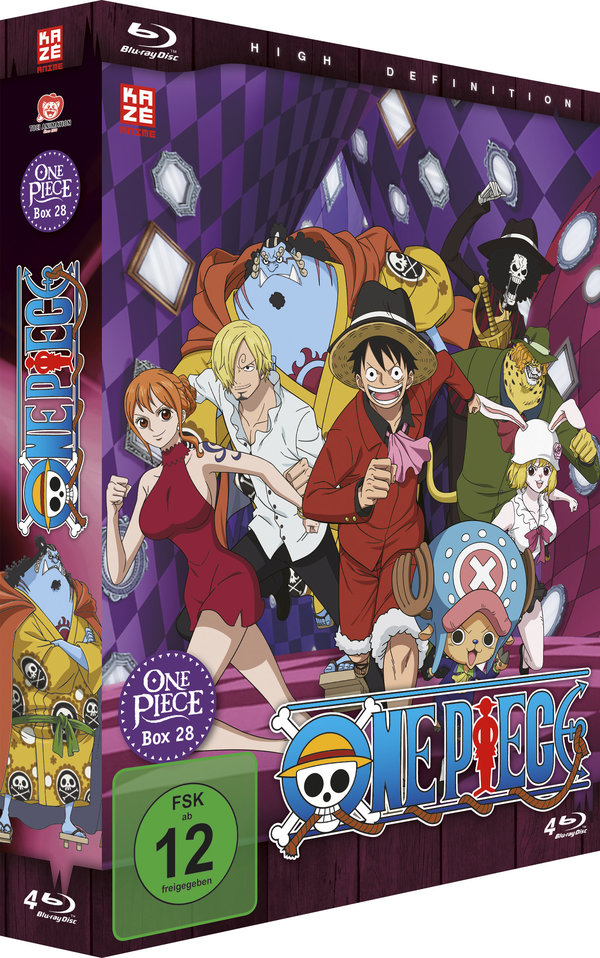 One Piece - TV-Serie - Box 28 (Episoden 829-853)  [4 BRs]  (Blu-ray Disc)