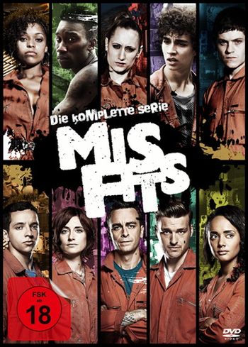 Misfits - Die komplette Serie