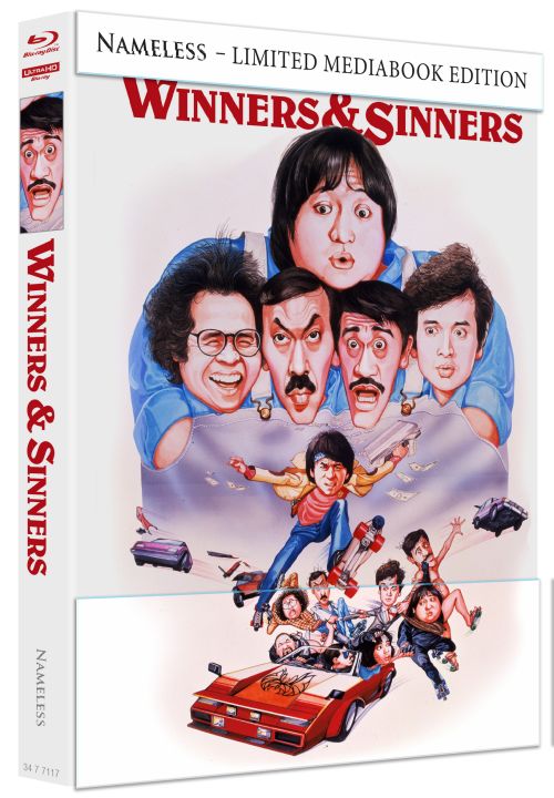 Winners & Sinners - Uncut Mediabook Edition  (4K Ultra HD+blu-ray) (B)