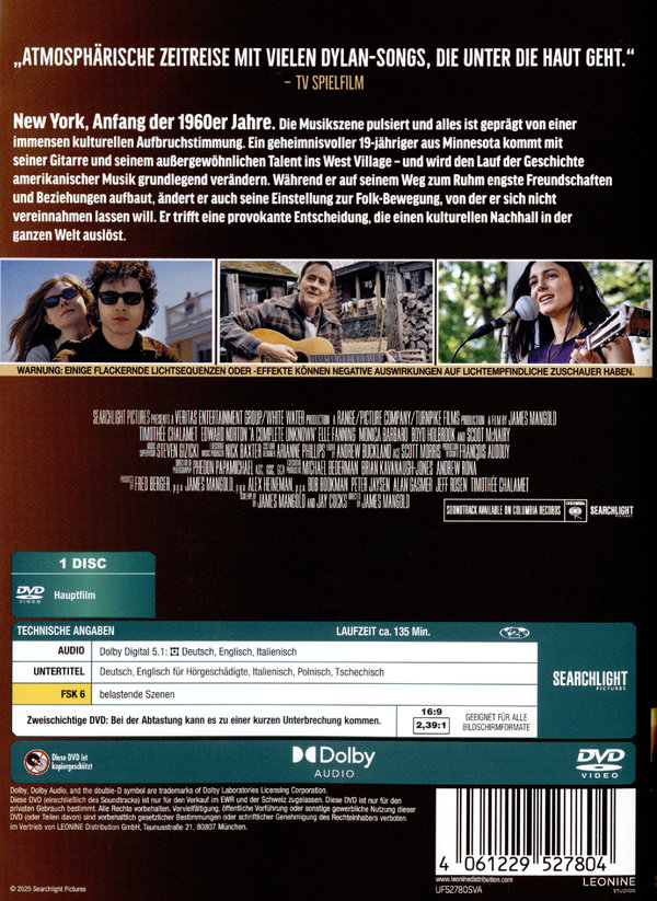 Like a Complete Unknown  (DVD) Like a Complete Unknown  (DVD)