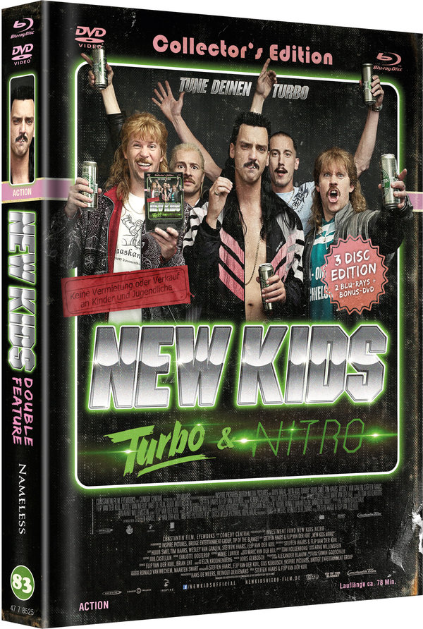 New Kids Turbo & Nitro - Double Feature (inkl. TV-Serie) - Uncut Mediabook Edition (blu-ray) (C)