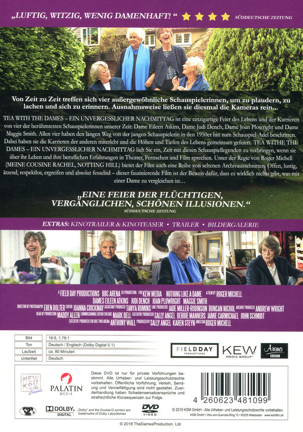 Tea with the Dames - Ein unvergesslicher Nachmittag  (DVD)