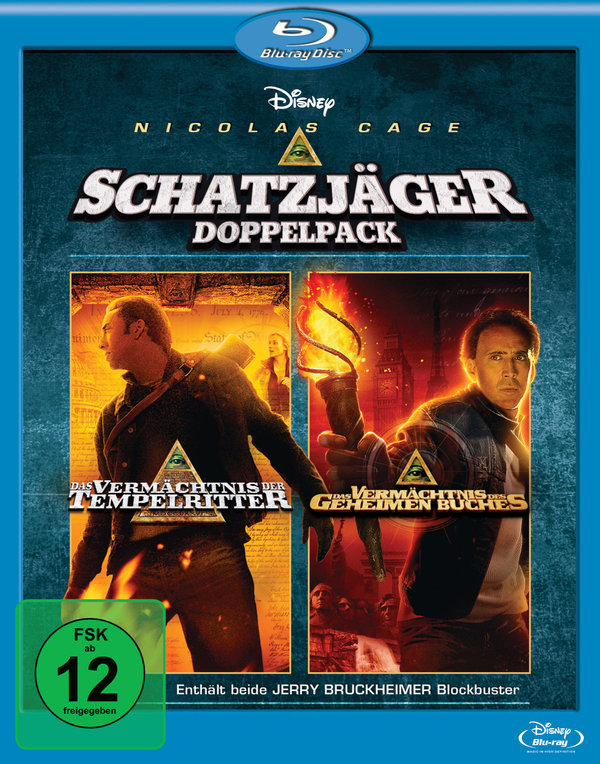 Tempelritter 1+2 - Schatzjäger Doppelpack (blu-ray)