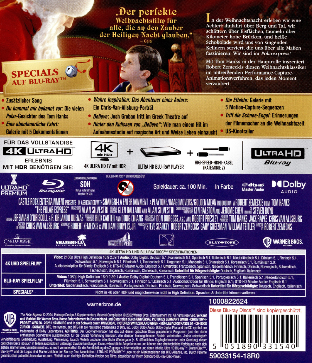 Polarexpress, Der (4K Ultra HD)