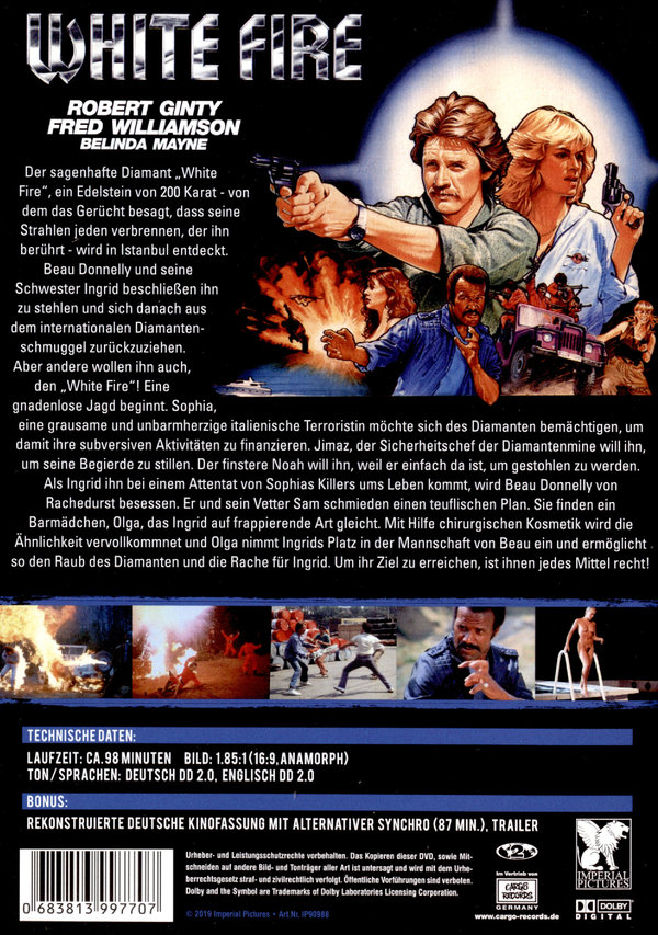 White Fire - Der Todesdiamant - Uncut Edition White Fire - Der Todesdiamant - Uncut Edition