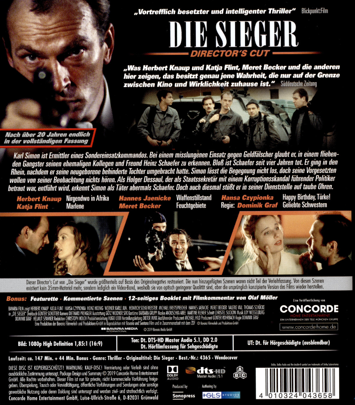 Sieger, Die - Directors Cut (blu-ray)