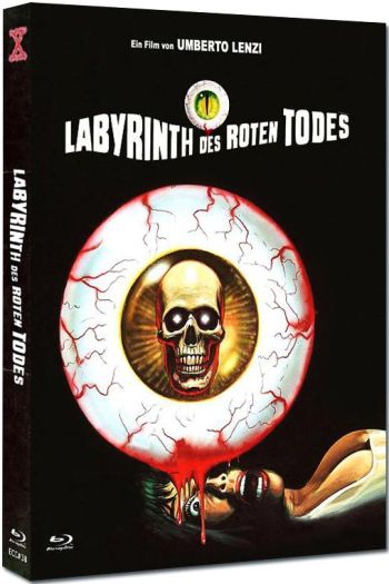 Labyrinth des roten Todes - Eurocult Mediabook Collection (DVD+blu-ray) (B)