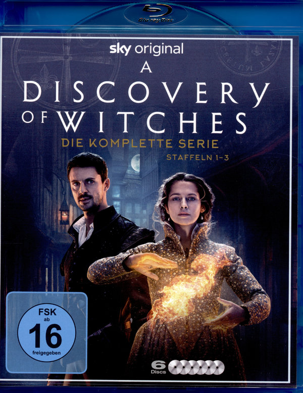 A Discovery of Witches - Staffel 1-3 - Komplettbox  [6 BRs]  (Blu-ray Disc)