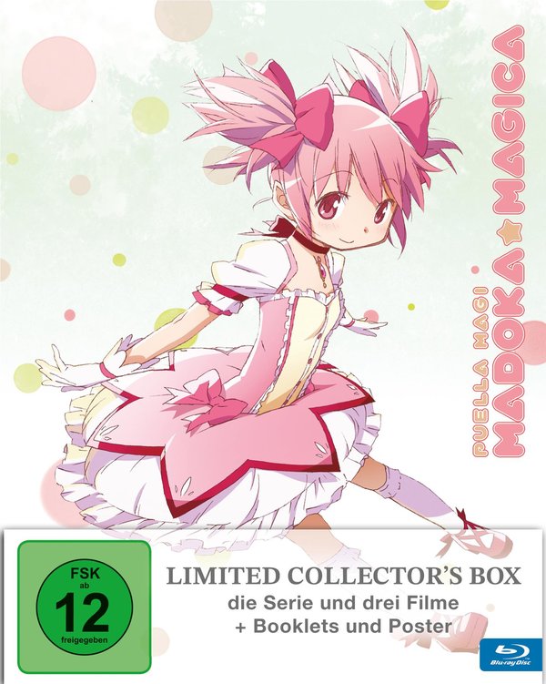 Puella Magi Madoka Magica - Limited Collector's Box (Die komplette Serie + Film 1-3)  [4 BRs]  (Blu-ray Disc)