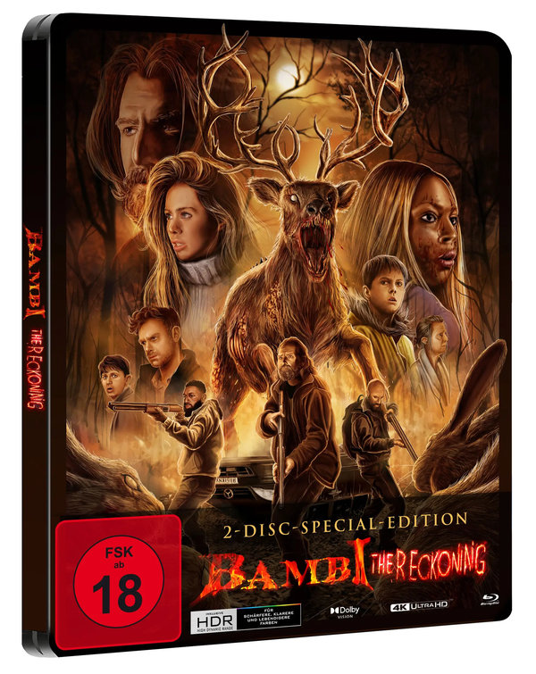 Bambi: The Reckoning - Limited Steelbook Edition  (4K Ultra HD+Blu-ray)