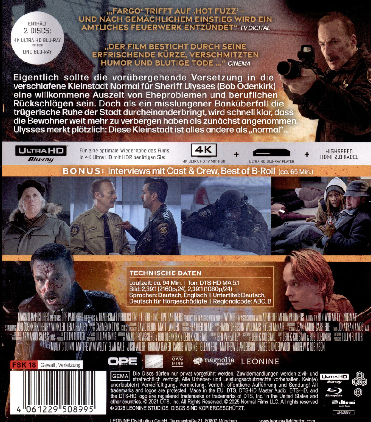 Normal  (4K Ultra HD) (+ Blu-ray)