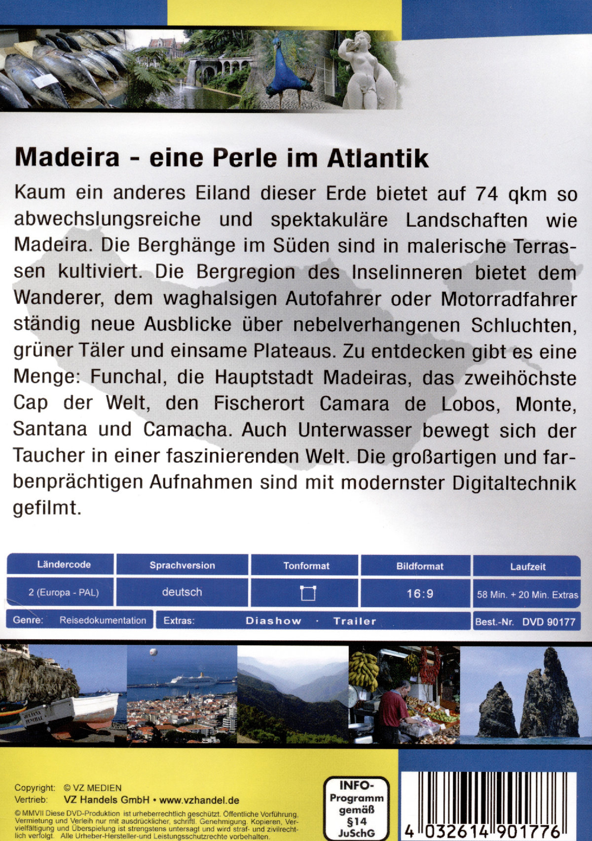 Madeira - Eine Perle im Atlantik  (DVD)