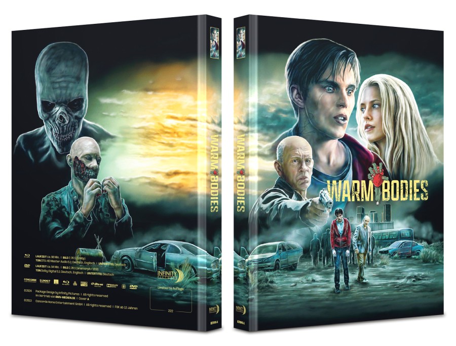Warm Bodies - Uncut Mediabook Edition  (DVD+blu-ray) (A)