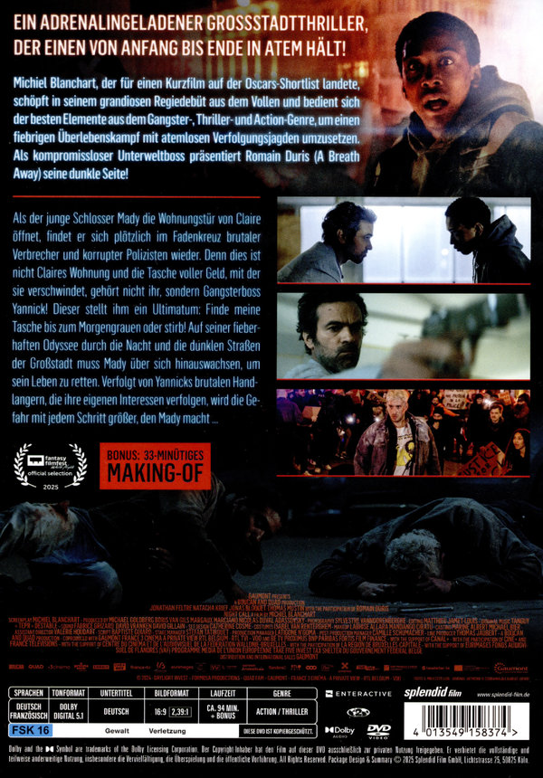 Night Call - Überlebe die Nacht  (DVD)