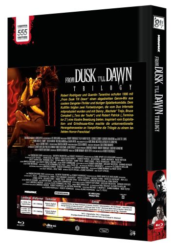 From Dusk Till Dawn Trilogy - Uncut Mediabook Edition (blu-ray) (C)