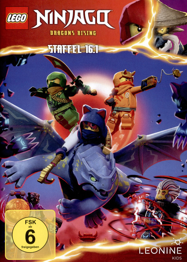 LEGO Ninjago - Staffel 16.1  (DVD) LEGO Ninjago - Staffel 16.1  (DVD)