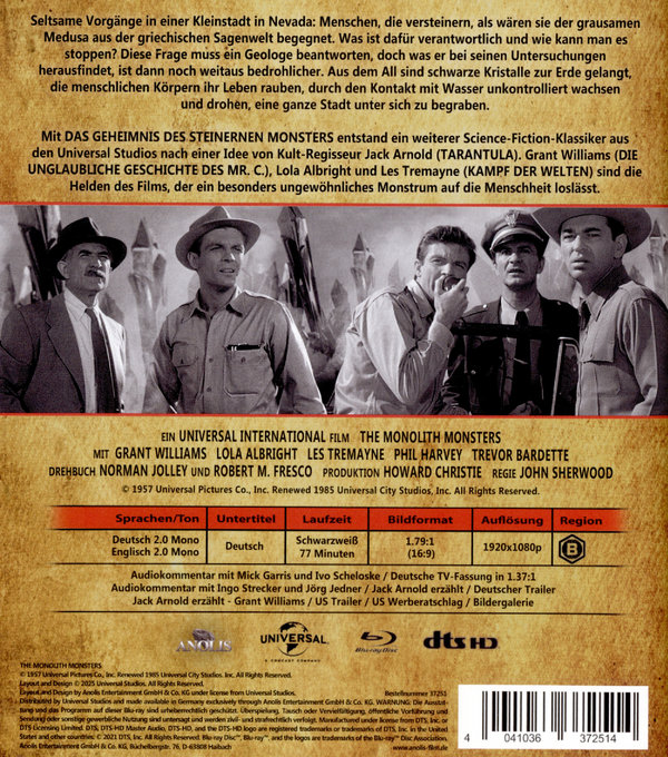 Das Geheimnis des steinernen Monsters - Uncut Edition  (blu-ray) Das Geheimnis des steinernen Monsters - Uncut Edition  (blu-ray)