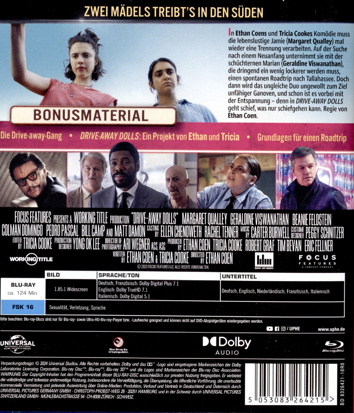 Drive-Away Dolls  (Blu-ray Disc)