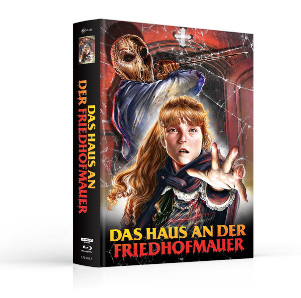 Haus an der Friedhofmauer, Das - Uncut Mediabook Edition  (4K Ultra HD+blu-ray) (A)