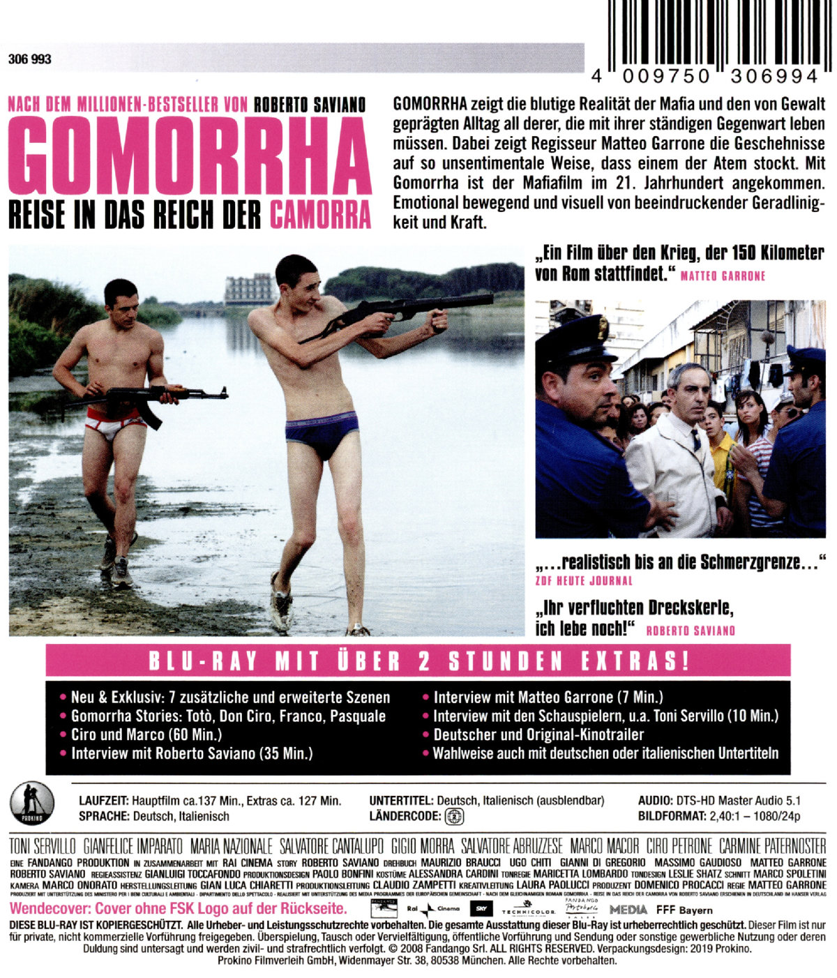 Gomorrha - Reise in das Reich der Camorra  (Blu-ray Disc)