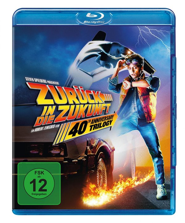 Zurück in die Zukunft - 40th Anniversary Trilogie  [4 BRs]  (Blu-ray Disc)