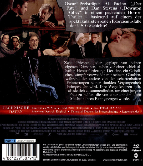 The Ritual  (Blu-ray Disc)