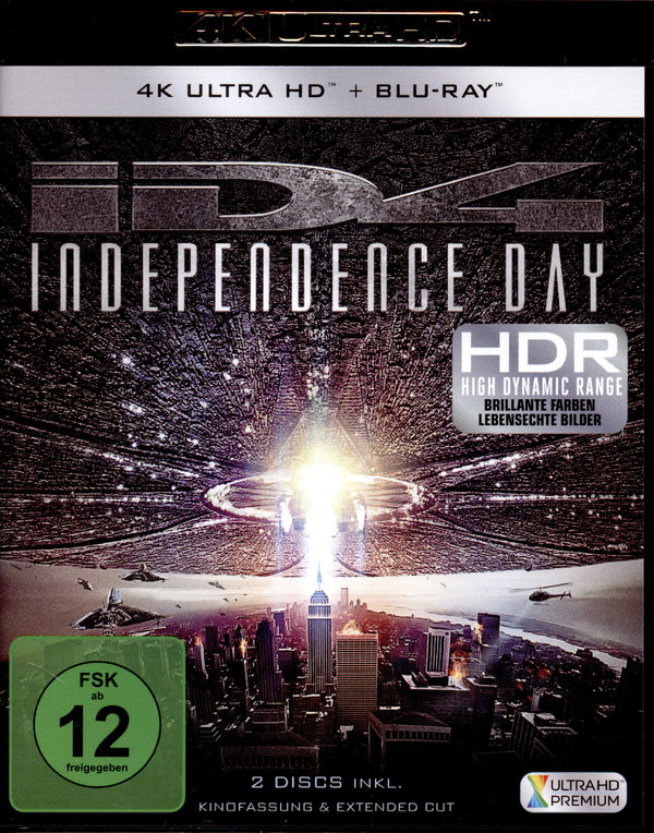Independence Day - Extended Version (4K Ultra HD)