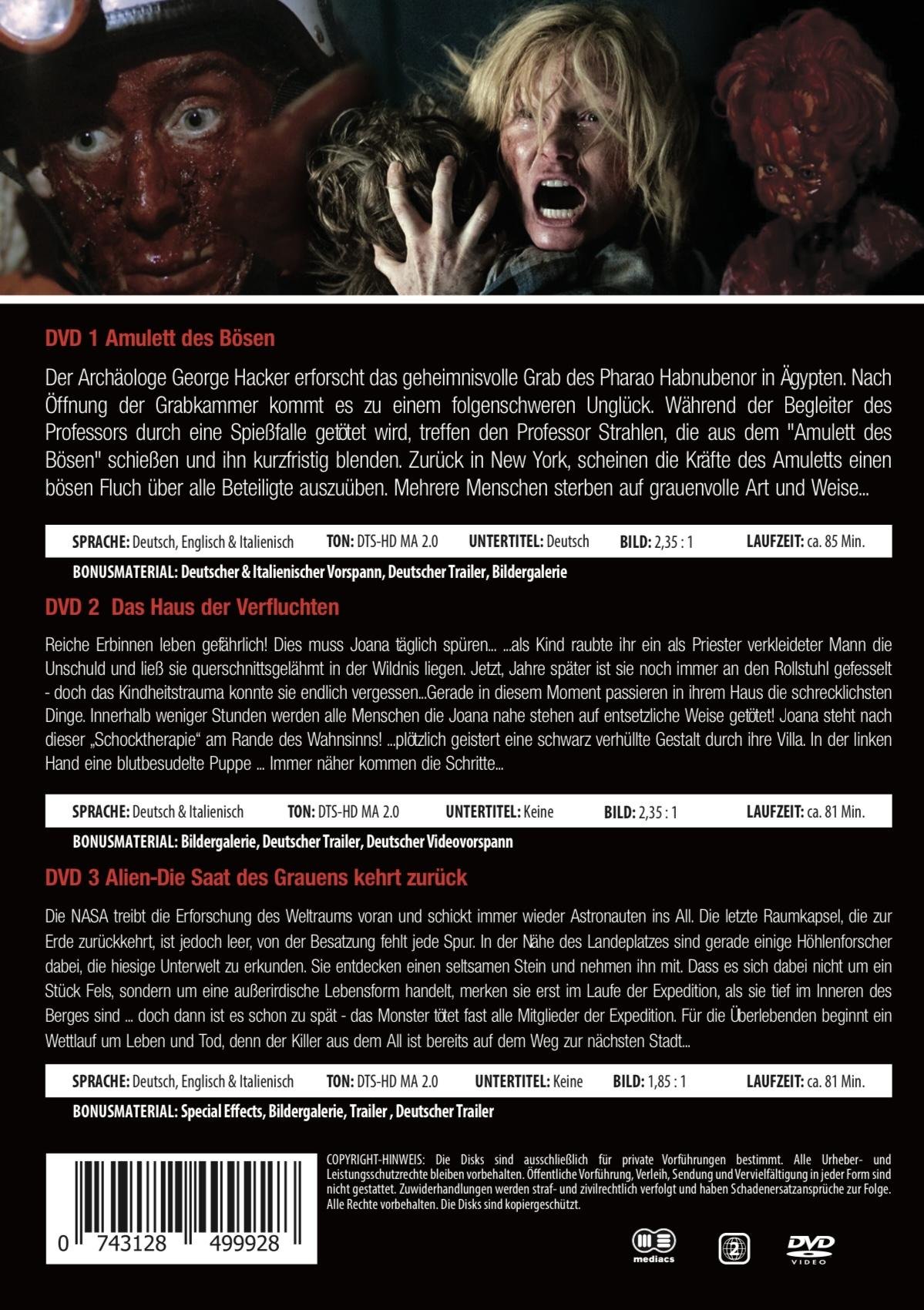 HORROR DVD BUNDLE NR.10  [3 DVDs]  (DVD)
