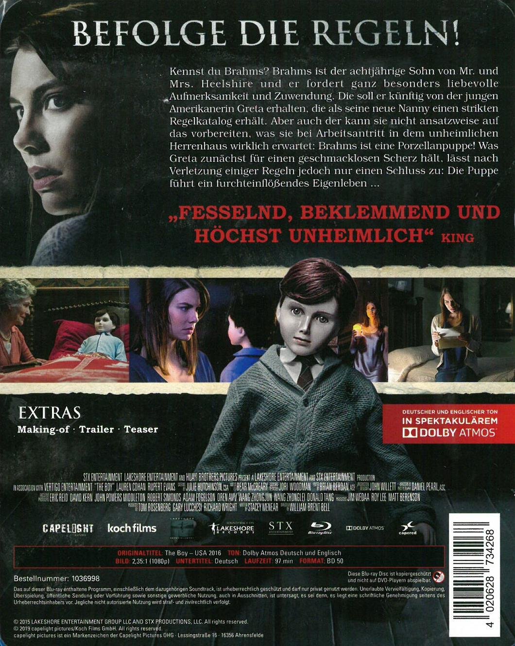 The Boy (Neuauflage)  (Blu-ray Disc)