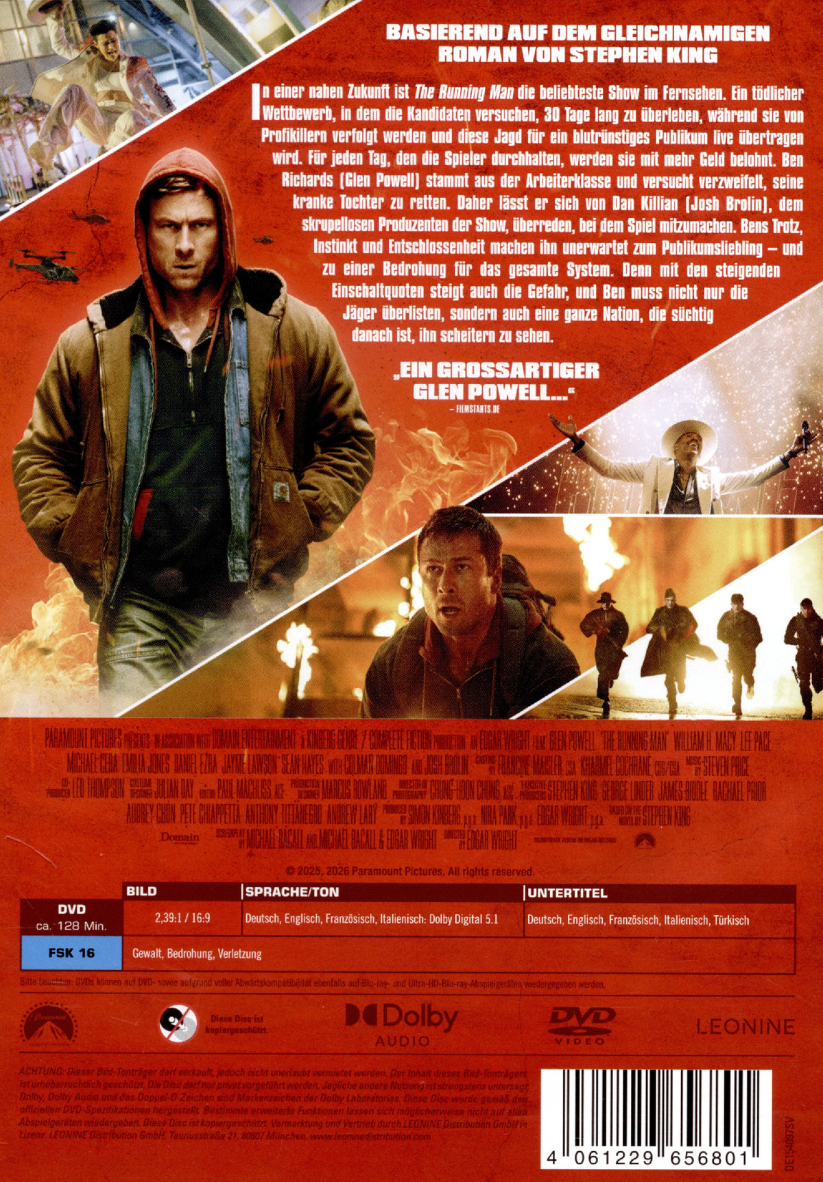 The Running Man  (DVD)