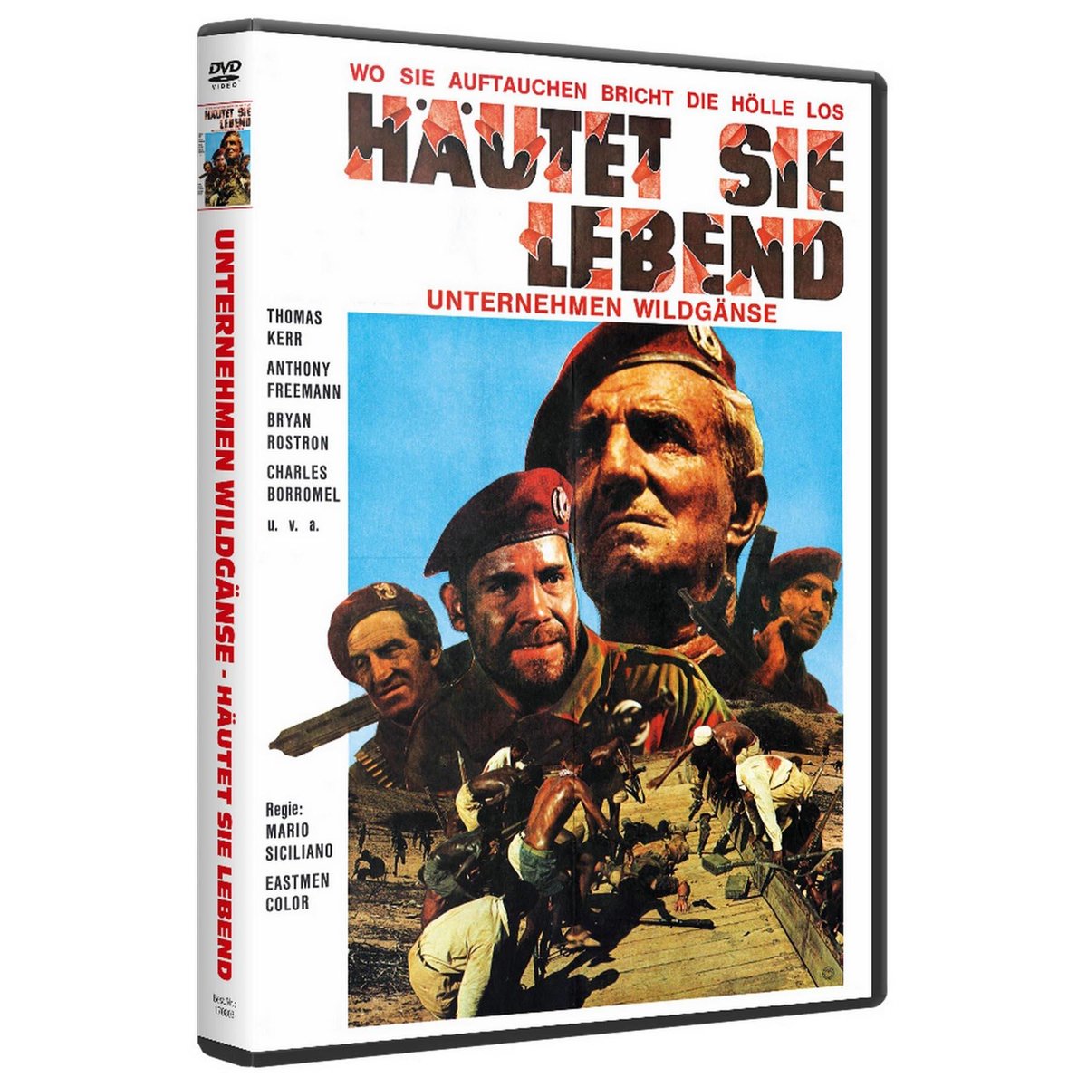 Häutet sie lebend! - Unternehmen Wildgänse  (DVD)