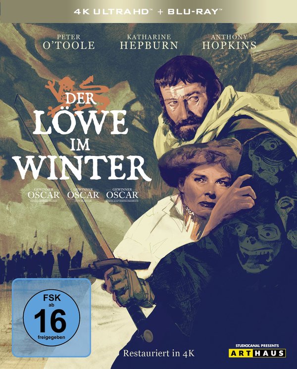 Der Löwe im Winter (4K Ultra HD) (+Blu-ray)
