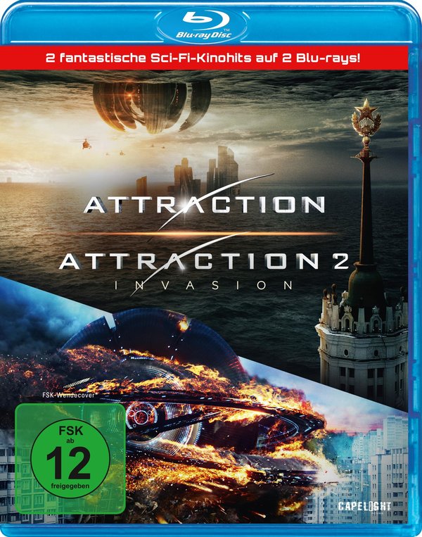 ATTRACTION Doppelbox - ATTRACTION und ATTRACTION 2: Invastion auf 2 Blu-rays! [2 BRs]  (Blu-ray Disc)