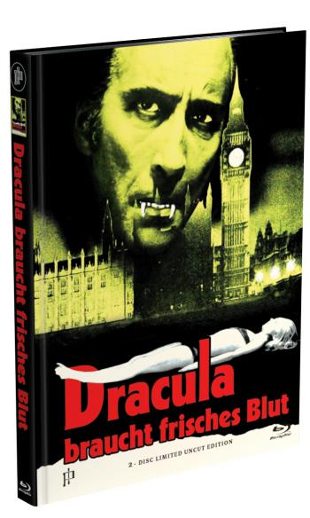 Dracula braucht frisches Blut - Uncut Mediabook Edition (DVD+blu-ray) (J)