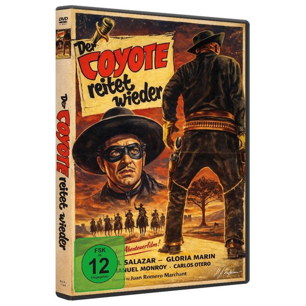 DER COYOTE REITET WIEDER - "ZORRO'S MEISTER"  (DVD)