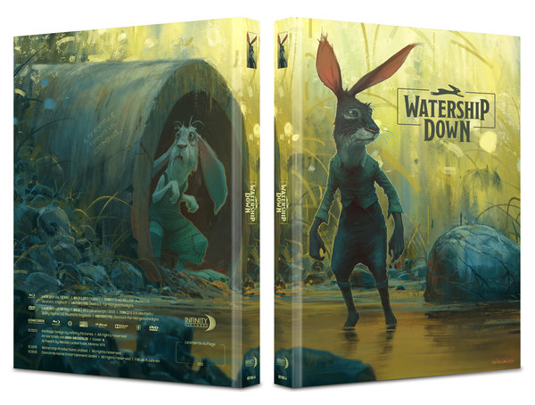 Watership Down - Uncut Mediabook Edition  (DVD+blu-ray) (A)