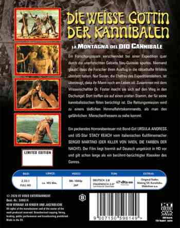 Weisse Göttin der Kannibalen, Die - Uncut Edition (blu-ray) Weisse Göttin der Kannibalen, Die - Uncut Edition (blu-ray)