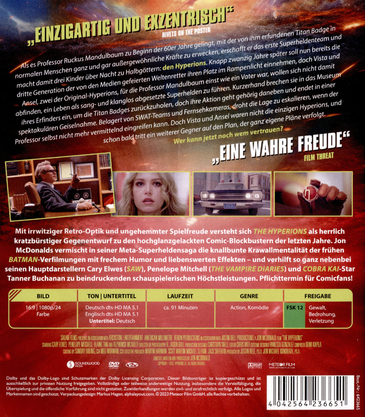 The Hyperions - Die Superheldenakademie  (Blu-ray Disc)